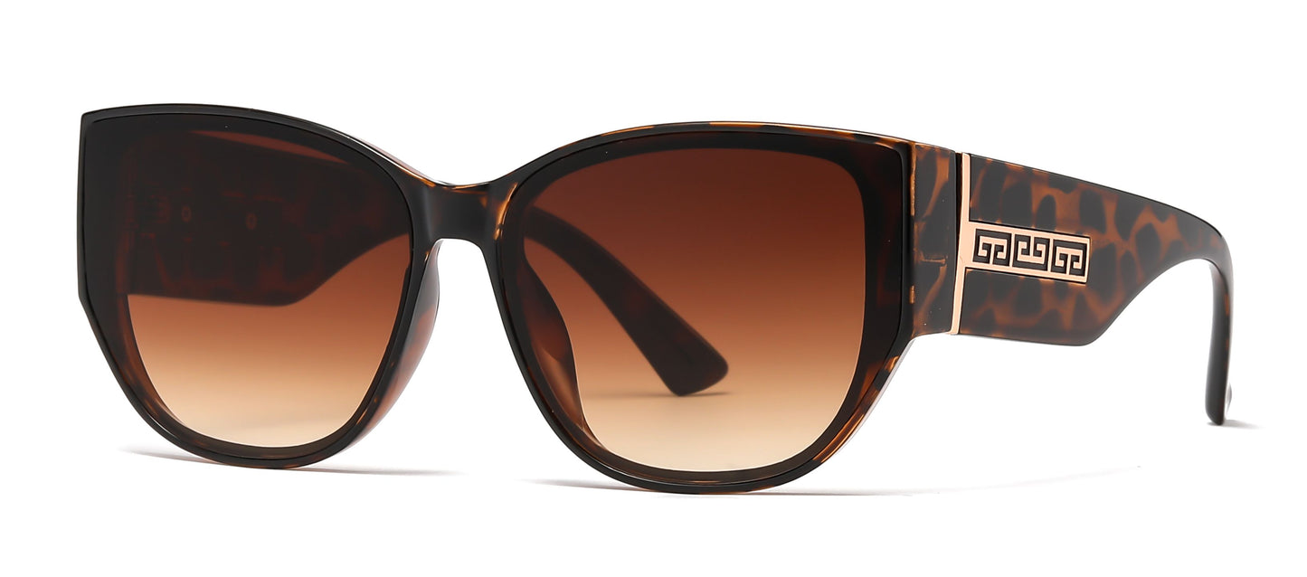 2681 - Cat Eye Women Fashion Plastic Sunglasses