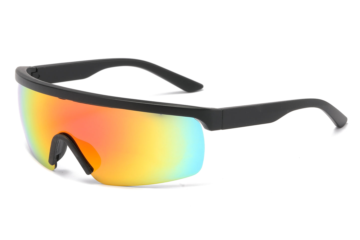 2682 - One Piece Lens Plastic Shield Sunglasses