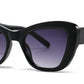 2686 - Women Cat Eye Plastic Sunglasses