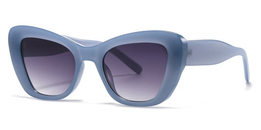2686 - Women Cat Eye Plastic Sunglasses
