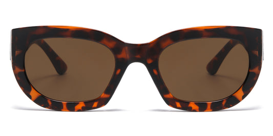2693 - Small Rectangular Women Plastic Sunglasses