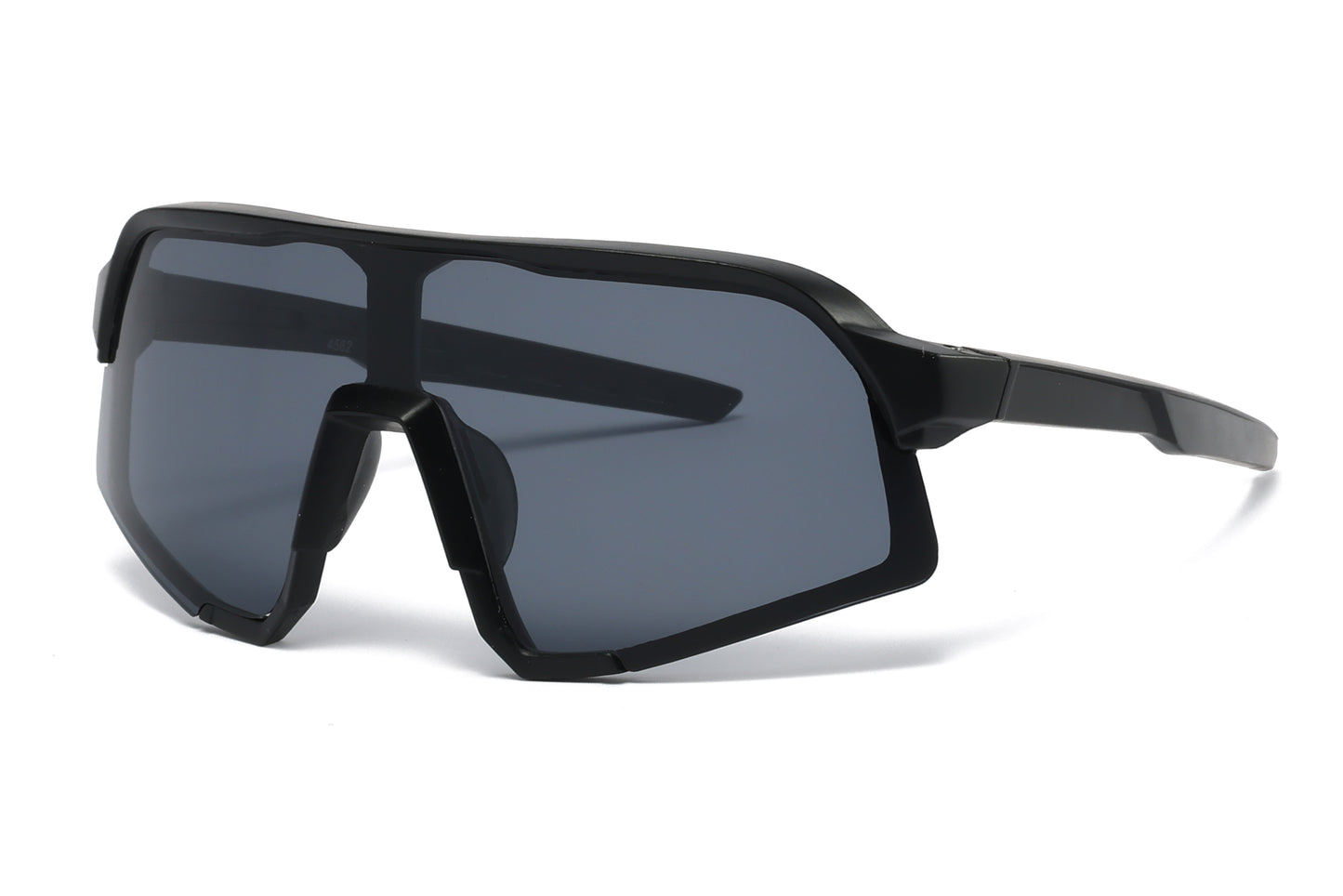 4582 - Kids Sport One shield Sunglasses with Color Mirrored Lens