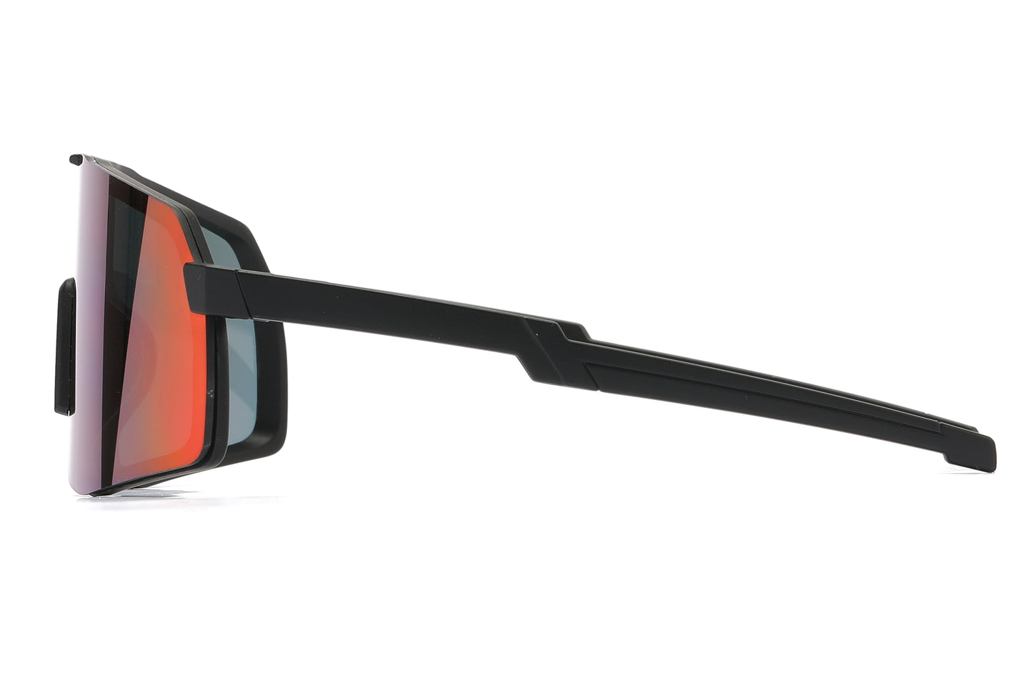 4584 - Kids Sport One shield Sunglasses with Color Mirrored Lens