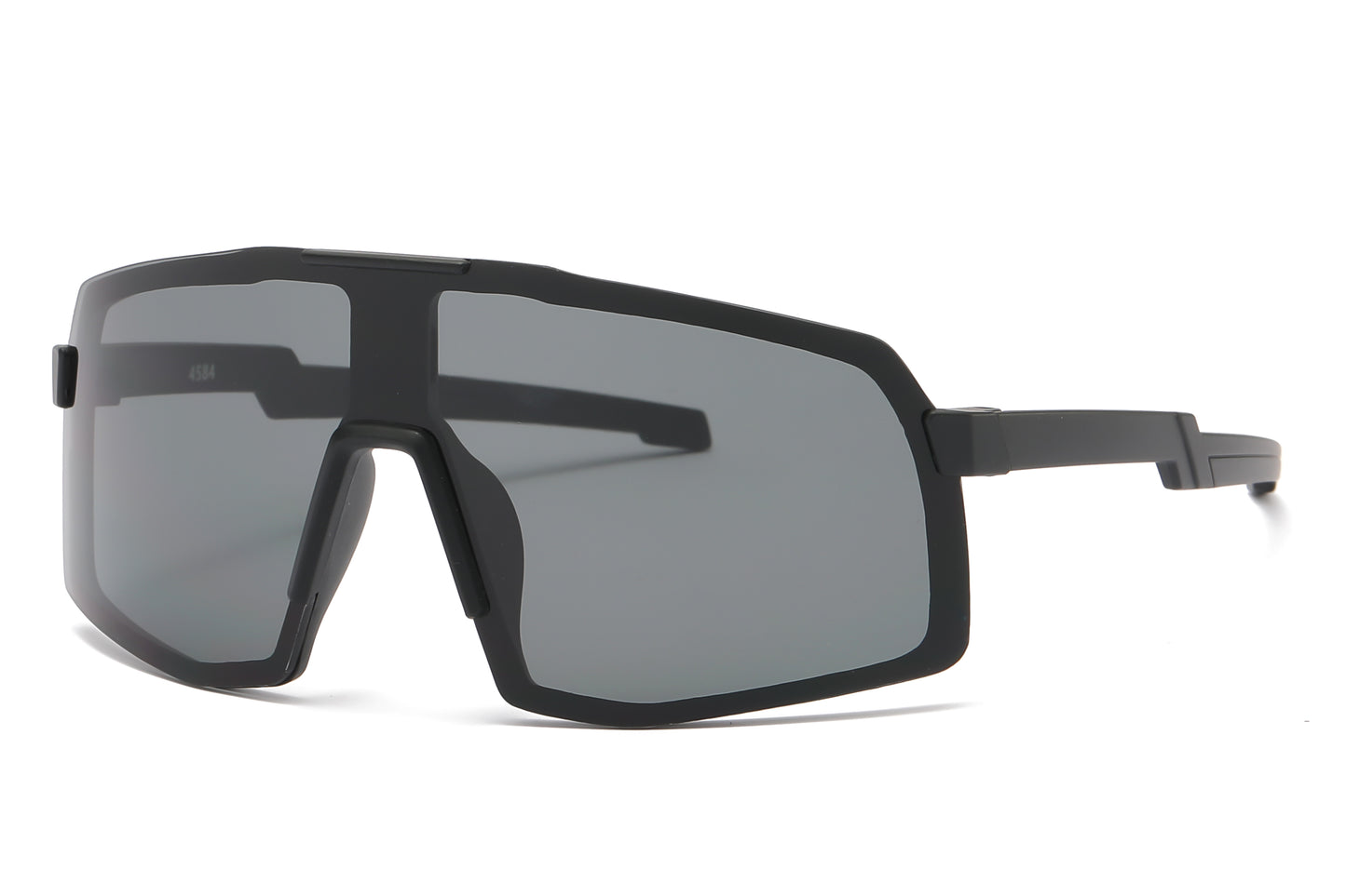 4584 - Kids Sport One shield Sunglasses with Color Mirrored Lens
