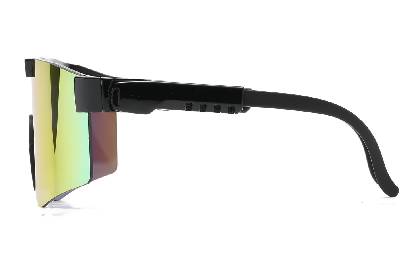 4585 - Kids Sport One shield Sunglasses with Color Mirrored Lens