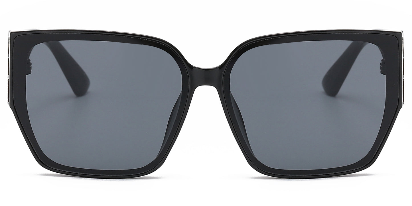 5218 - Fashion Plastic Square Butterfly Sunglasses