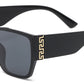 5218 - Fashion Plastic Square Butterfly Sunglasses