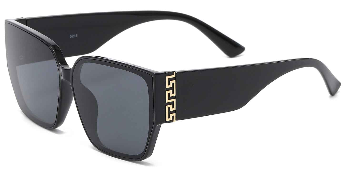 5218 - Fashion Plastic Square Butterfly Sunglasses