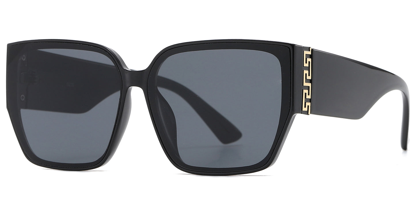 5218 - Fashion Plastic Square Butterfly Sunglasses