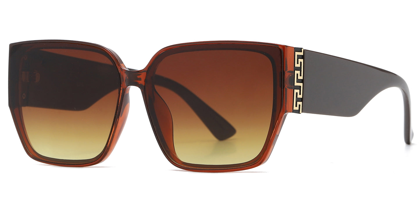 5218 - Fashion Plastic Square Butterfly Sunglasses