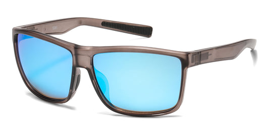 5281 - Classic Sport with Color Mirror Lens Plastic Sunglasses