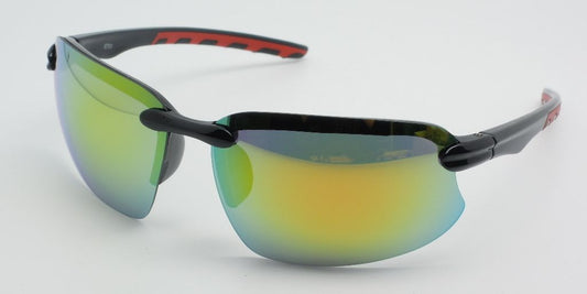 6701 - Rimless Sport Men Plastic Sunglasses