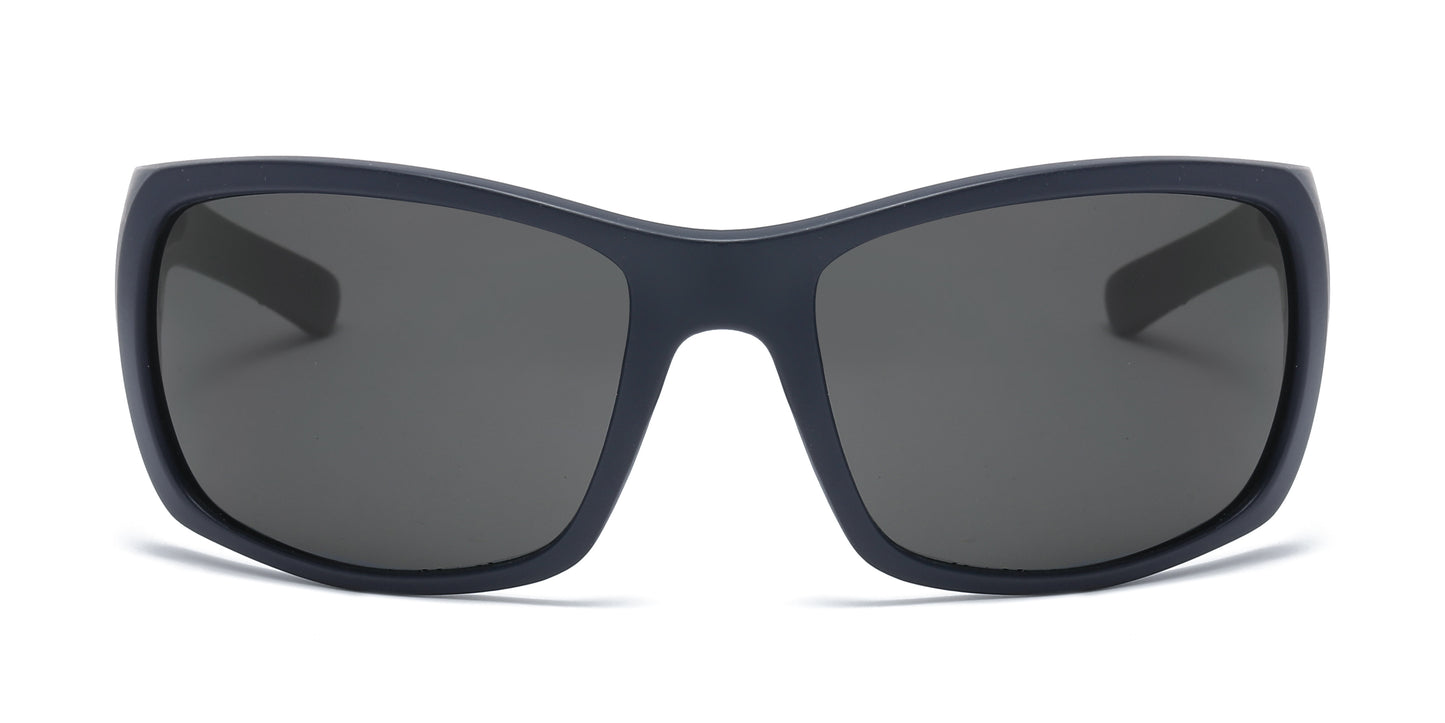 6801 - Men Plastic Sport Sunglasses