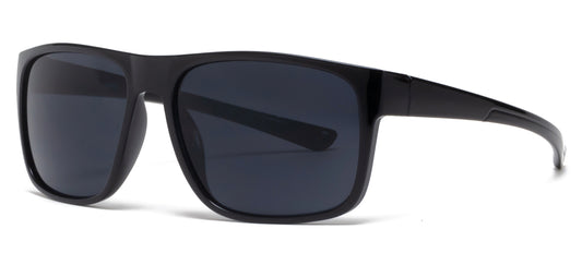 6802 RVC - Classic Sport with Color Mirror Plastic Sunglasses