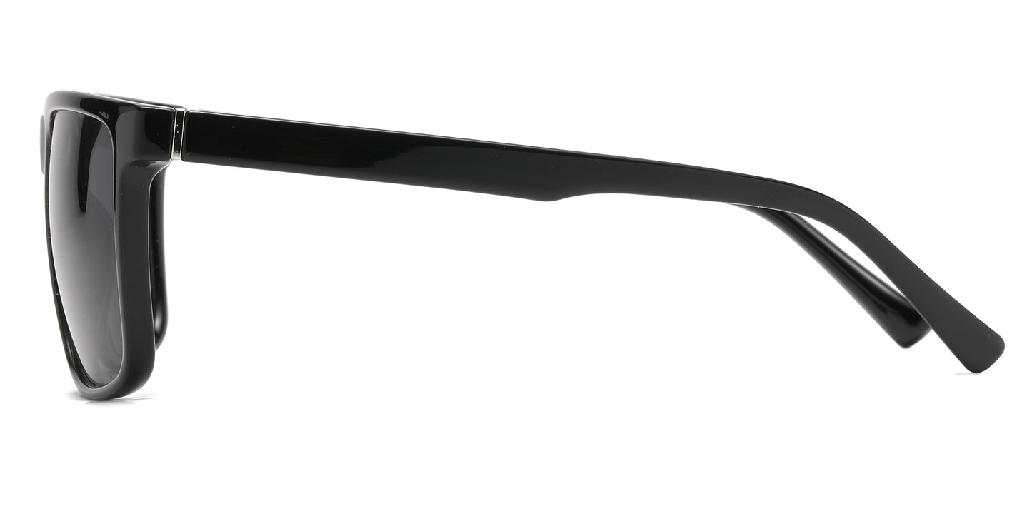 6820 - Square Sport Men Plastic Sunglasses