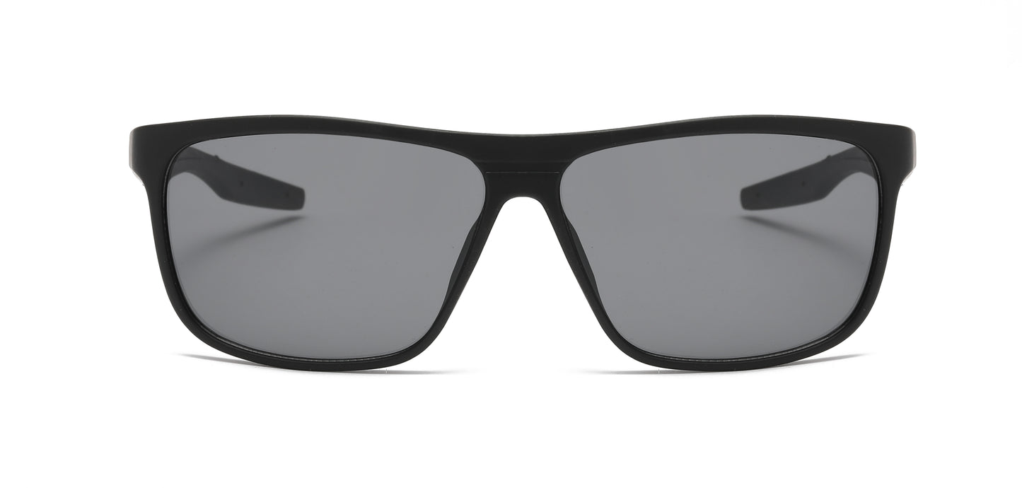 6822 - Plastic Double Injection Sport Sunglasses