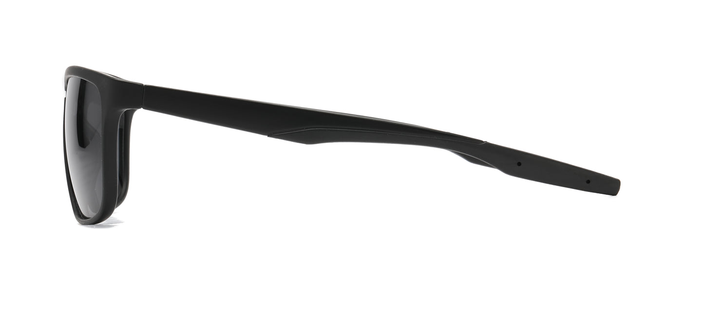 6822 - Plastic Double Injection Sport Sunglasses