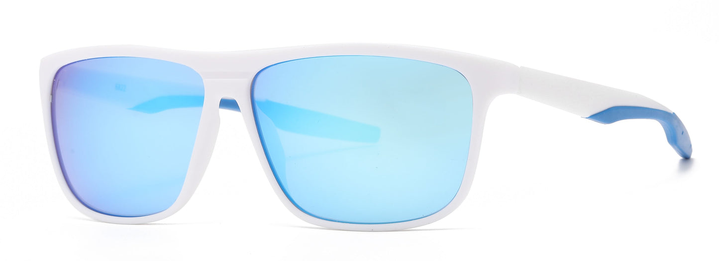 6822 - Plastic Double Injection Sport Sunglasses