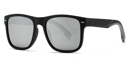 6826 - Classic Square Plastic Sunglasses