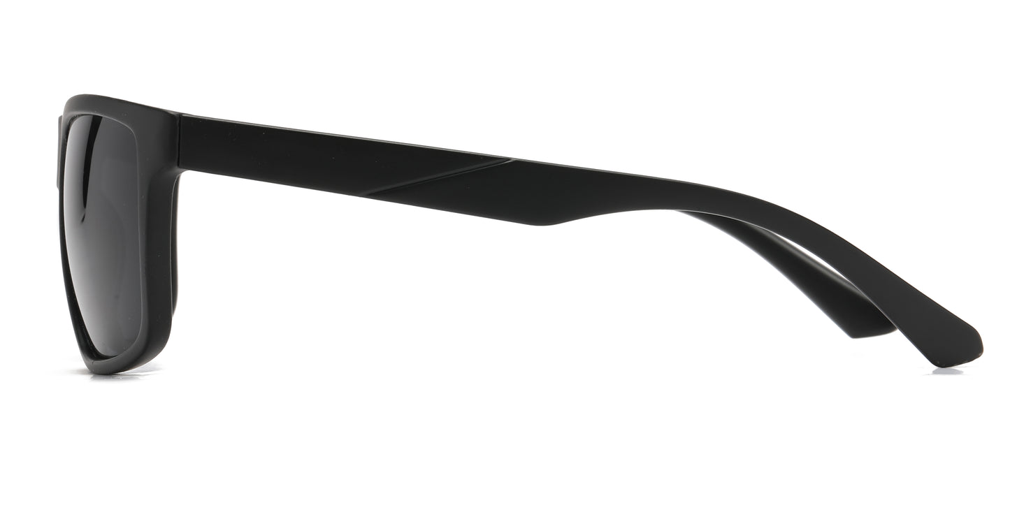 6829 - Classic Square Sports Plastic Sunglasses