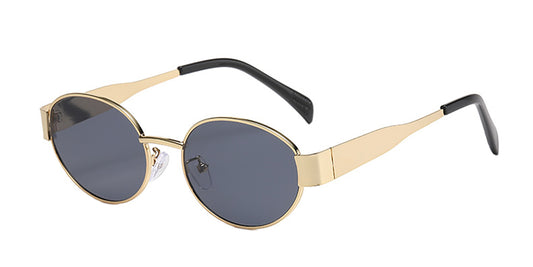 7033 - Round Metal Sunglasses