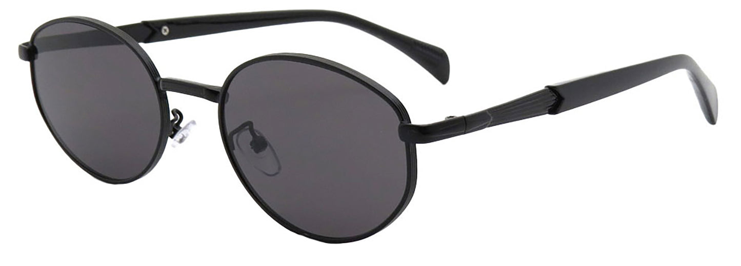 7030 - Round Fashion Metal Sunglasses