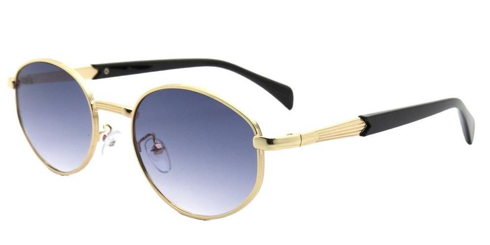 7030 - Round Fashion Metal Sunglasses