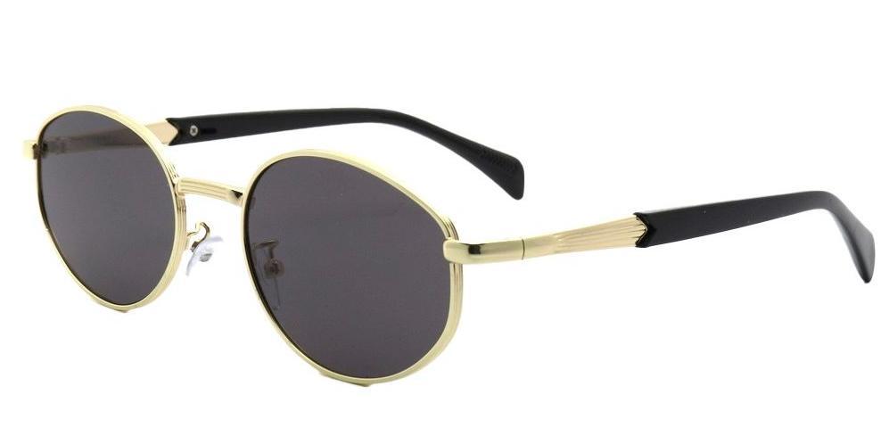 7030 - Round Fashion Metal Sunglasses