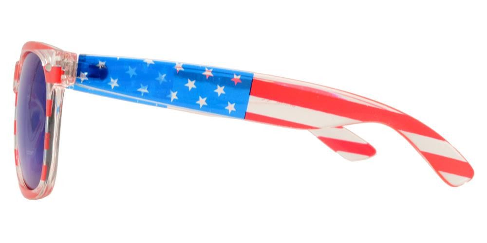 PL 7110 Flag - Polarized USA Flag Plastic Sunglasses