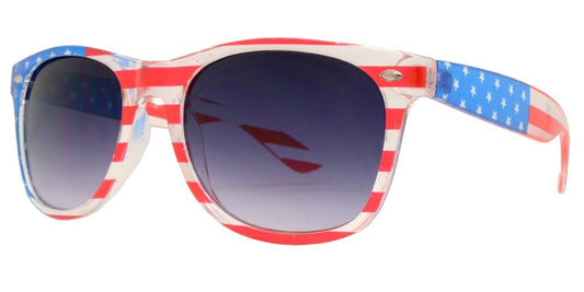 PL 7110 Flag - Polarized USA Flag Plastic Sunglasses