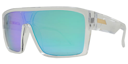 7988 - Plastic One Piece Shield Sunglasses