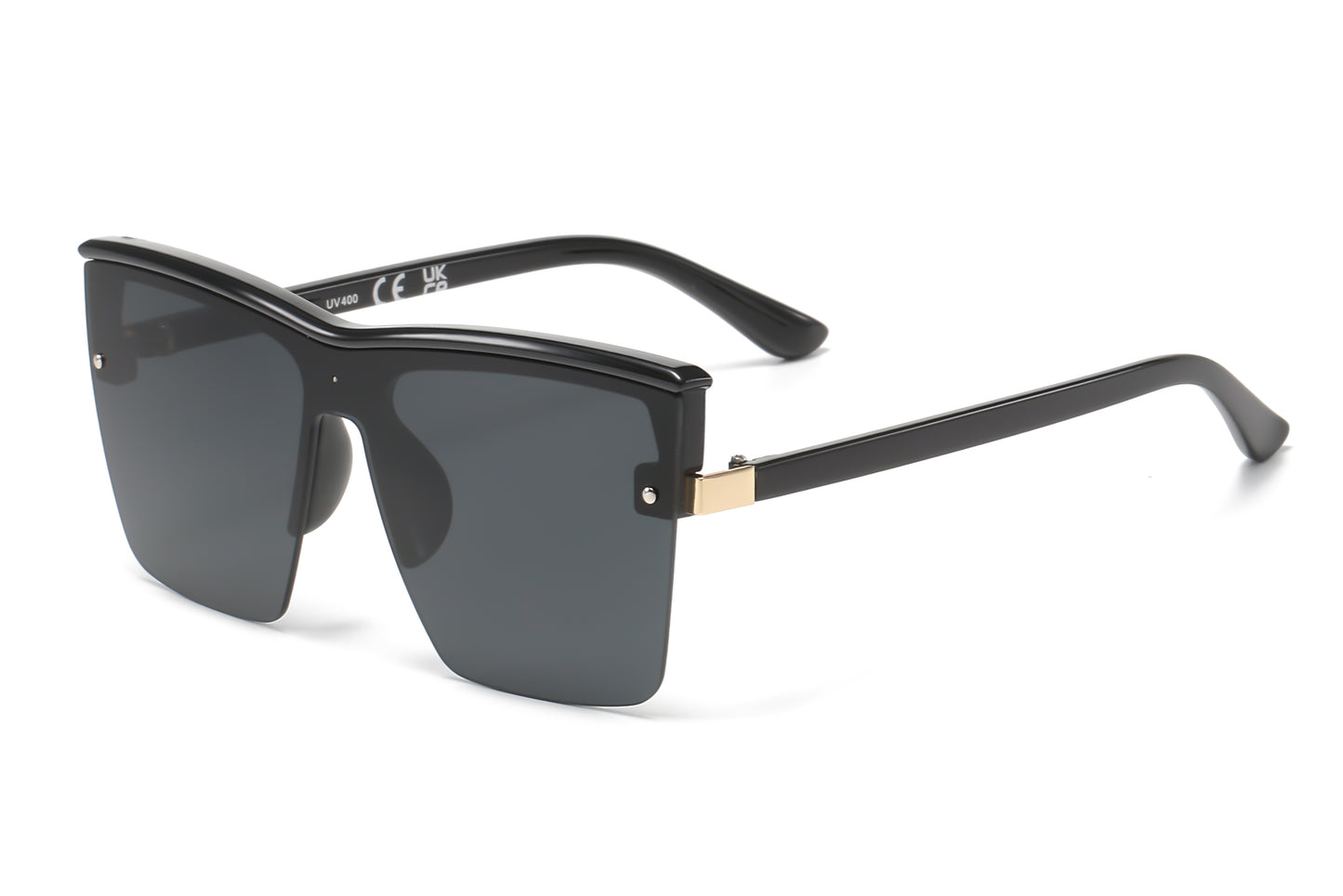 8030 - Plastic One Piece Lens Sunglasses
