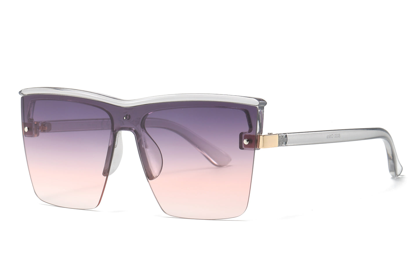8030 - Plastic One Piece Lens Sunglasses