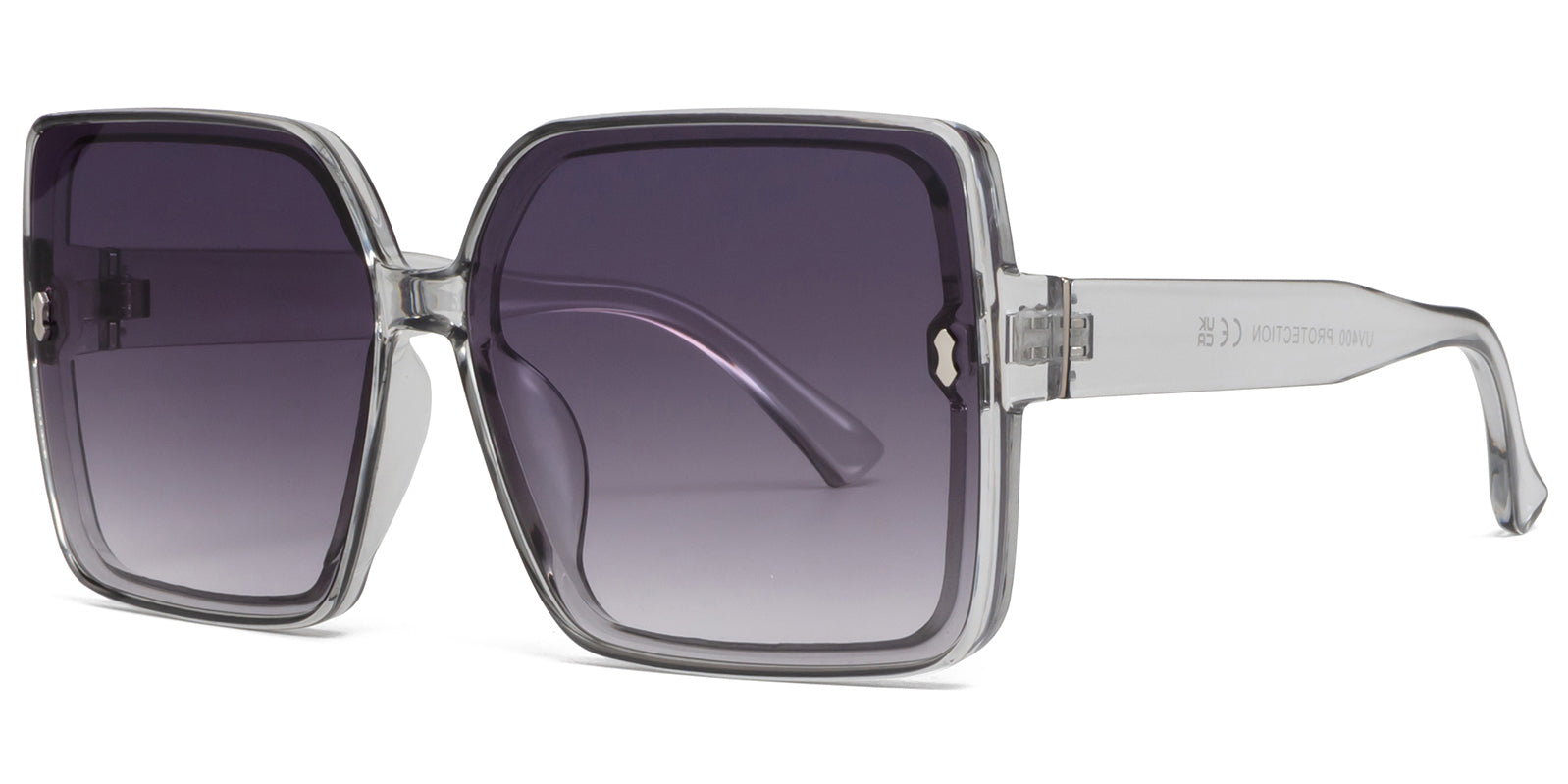 9007 - Plastic Square Sunglasses