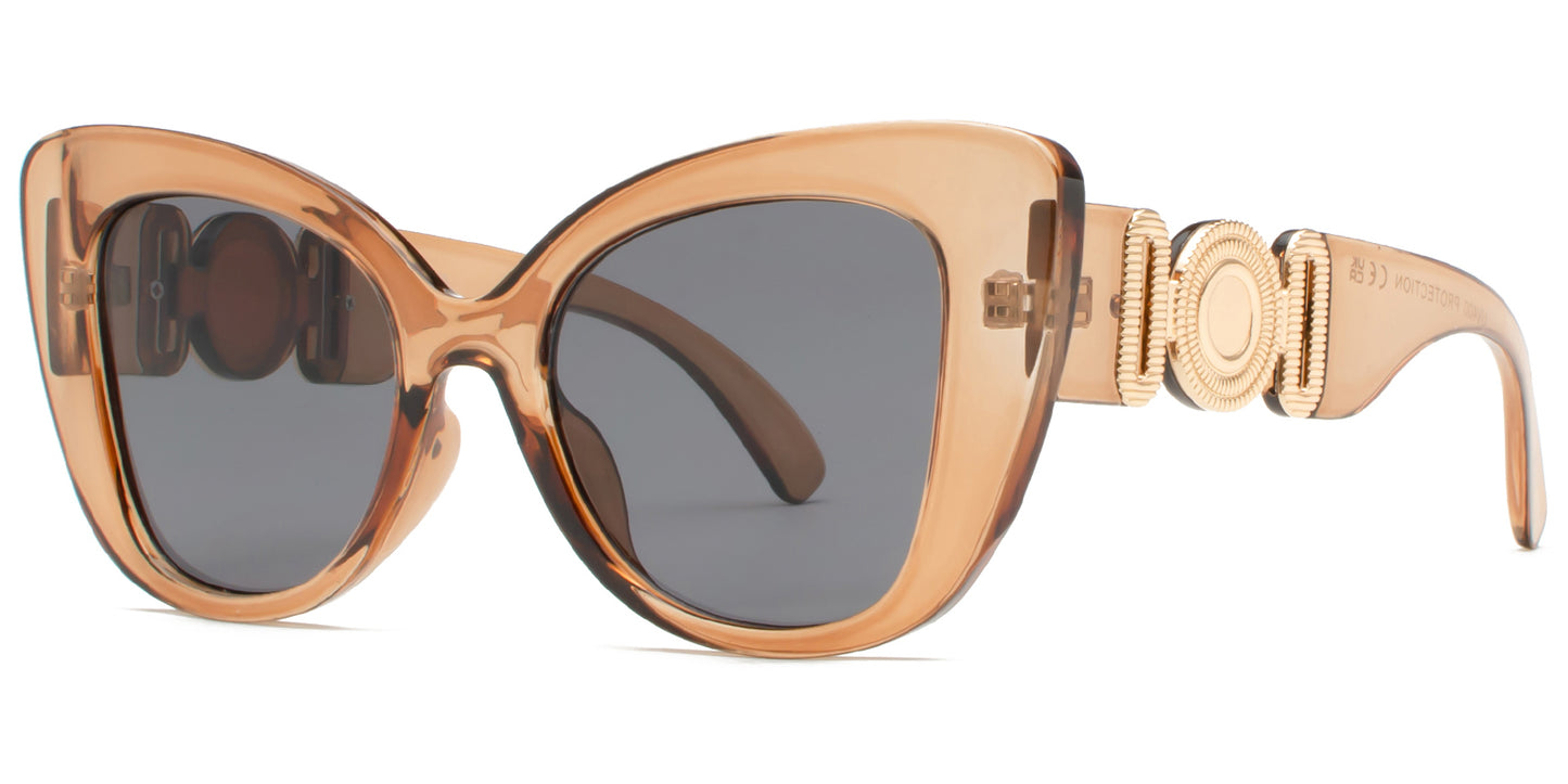 9010 - Fashion Plastic Cat Eye Sunglasses