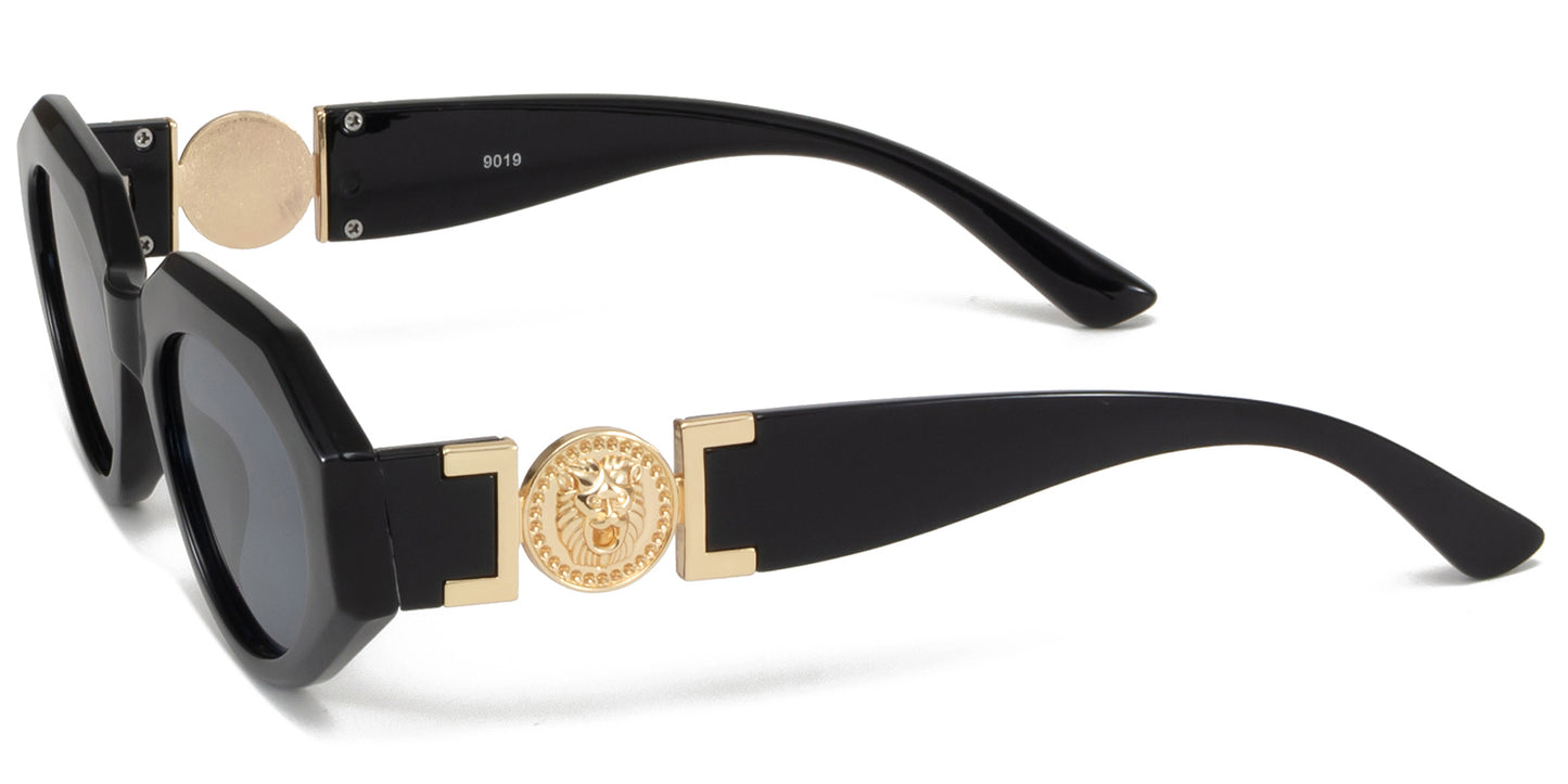 9019 - Plastic Cat Eye Women Sunglasses