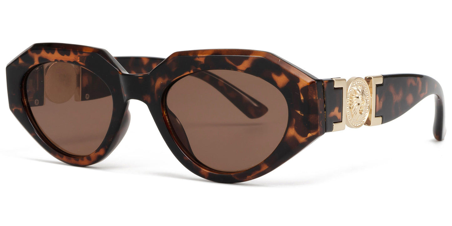 9019 - Plastic Cat Eye Women Sunglasses
