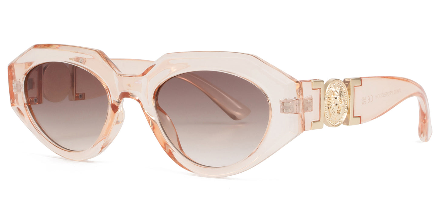 9019 - Plastic Cat Eye Women Sunglasses