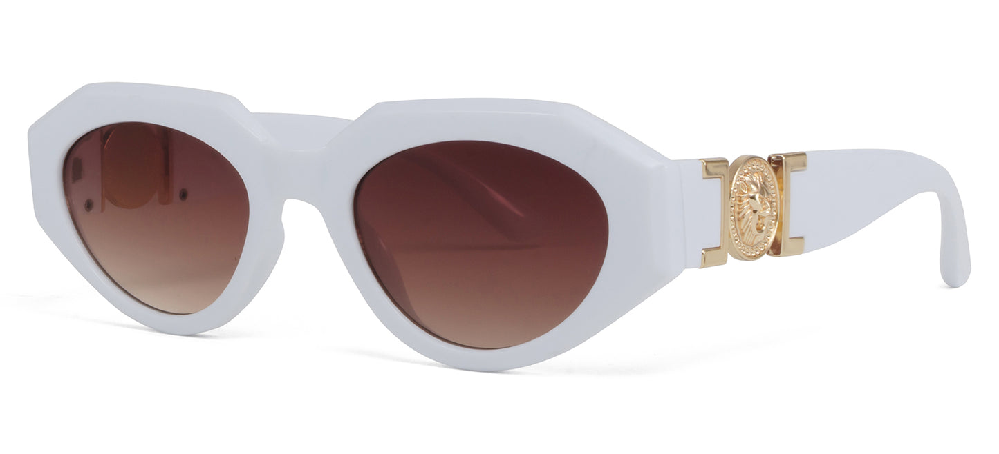 9019 - Plastic Cat Eye Women Sunglasses