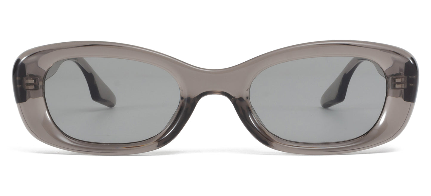 9022 Color - Rectangular Plastic Colorful Sunglasses