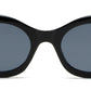9035 - Round Fashion Plastic Sunglasses