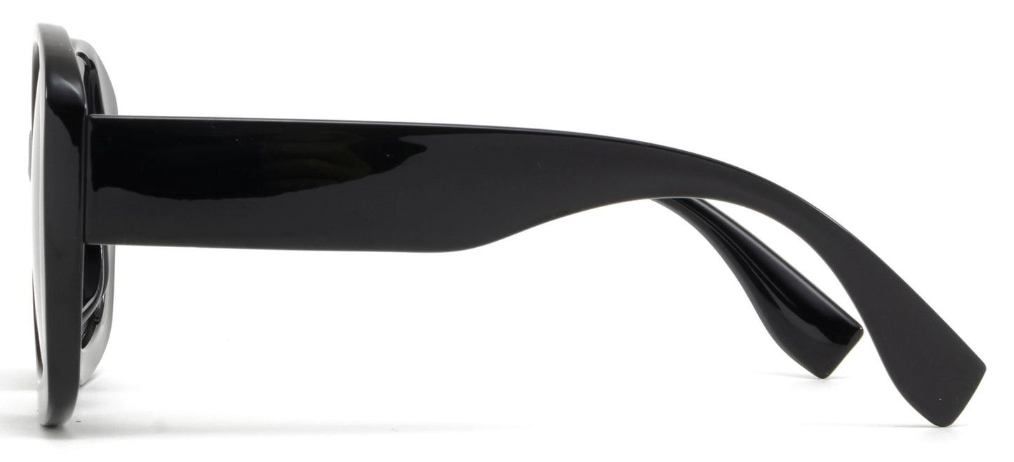 9038 - Square Butterfly Plastic Sunglasses
