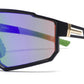 9047 RVC - One Piece Lens Plastic Sports Sunglasses