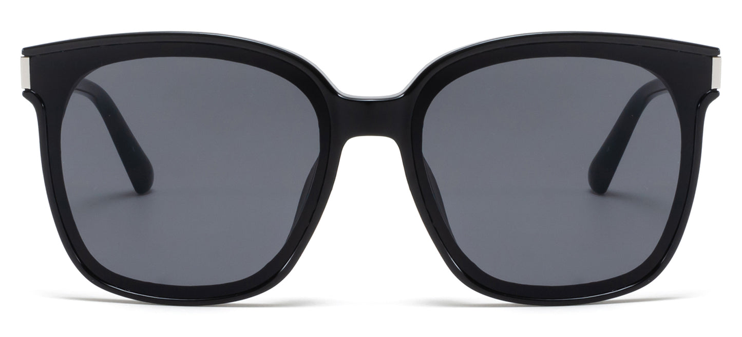 9048 - Plastic Square Butterfly Sunglasses