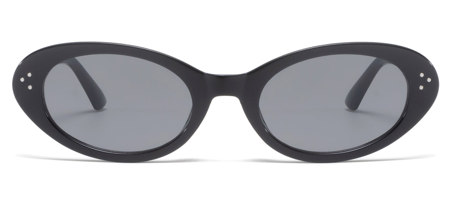 9066 - Women Cat Eye Fashion Plastic Sunglasses