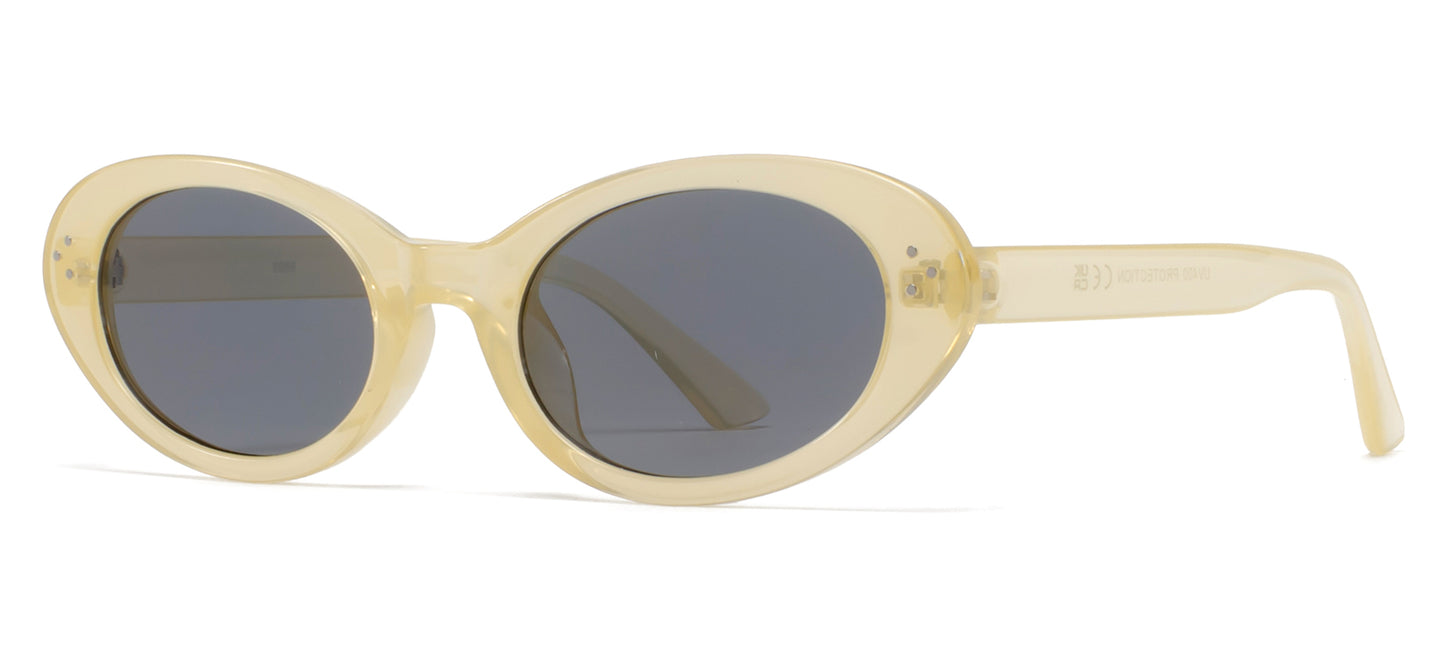 9066 - Women Cat Eye Fashion Plastic Sunglasses