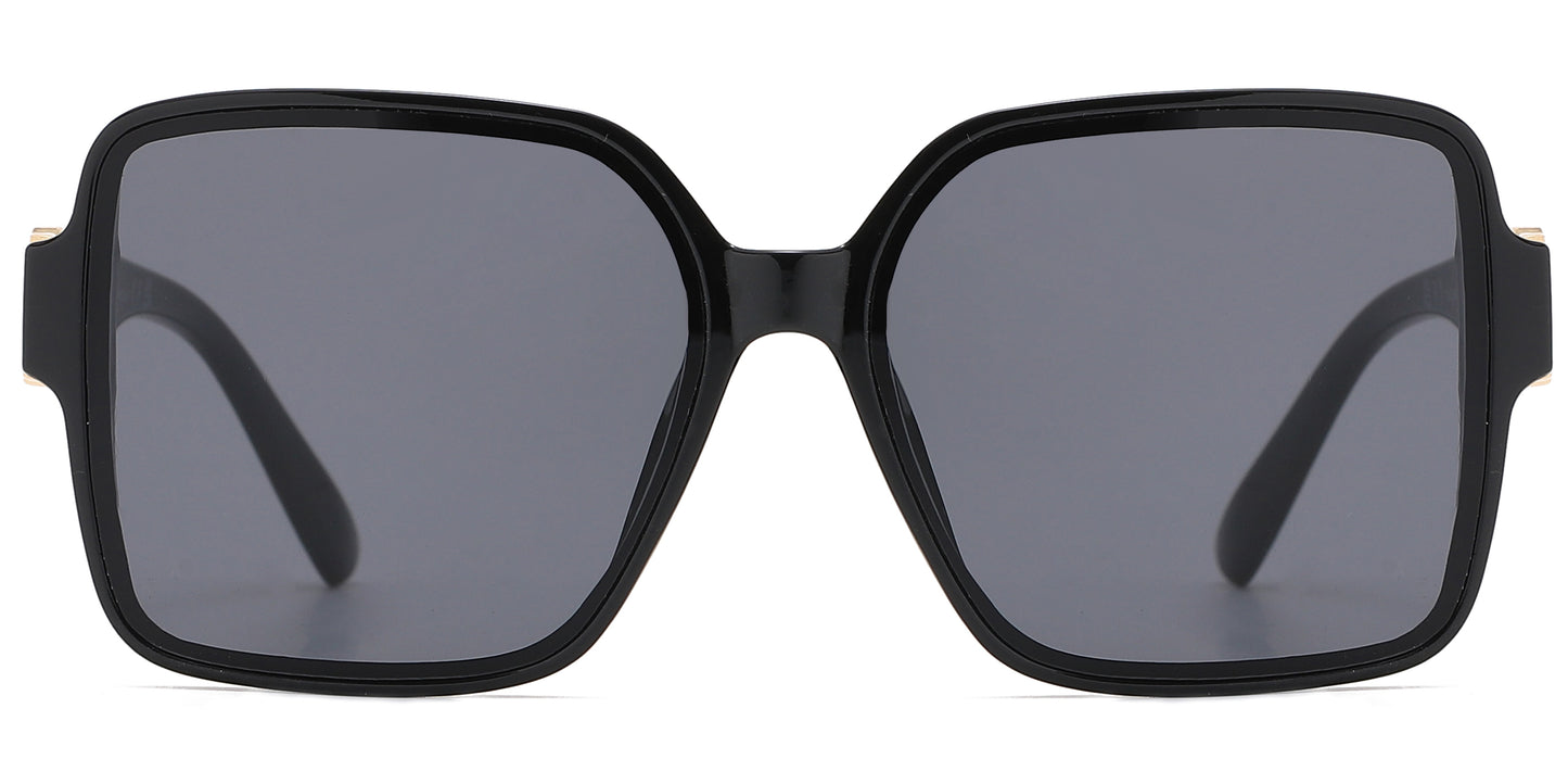 FC 5806 - Plastic Square Fashion Sunglasses