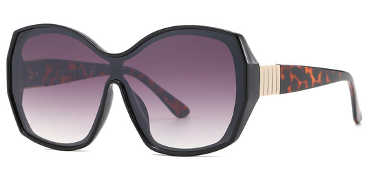 FC 5807 - Oversize One Piece Lens Sunglasses