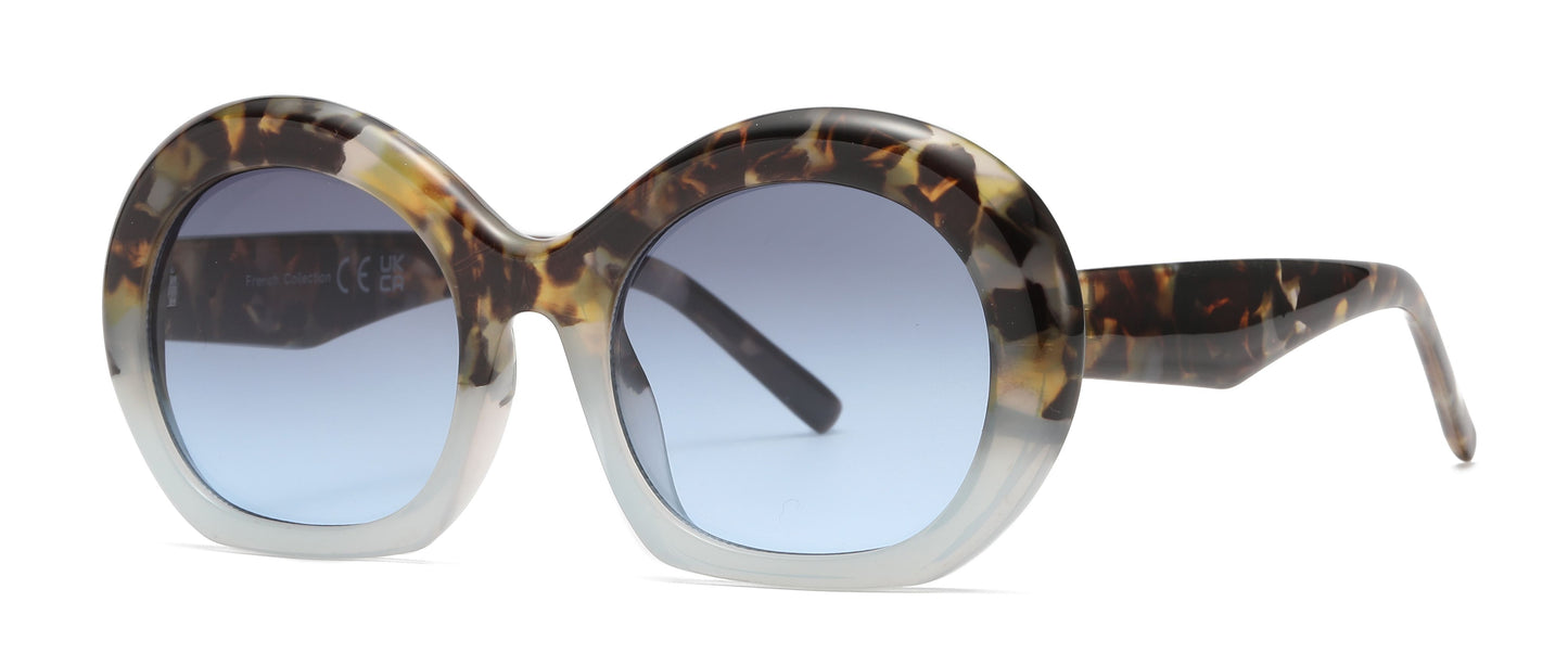 FC 5810 - Round Fashion Plastic Sunglasses