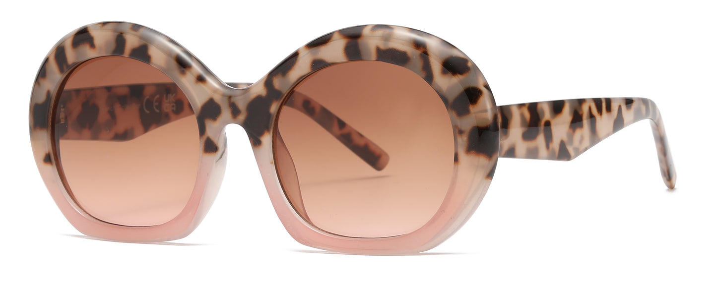 FC 5810 - Round Fashion Plastic Sunglasses